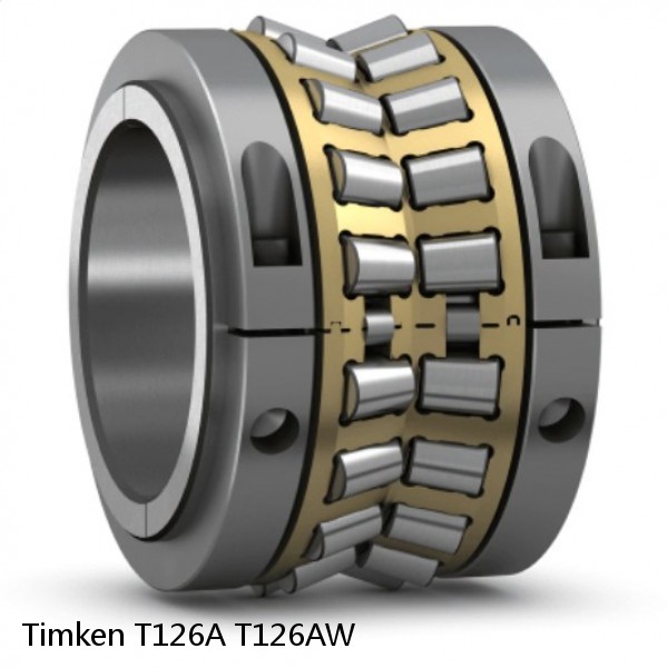 T126A T126AW Timken Tapered Roller Bearings