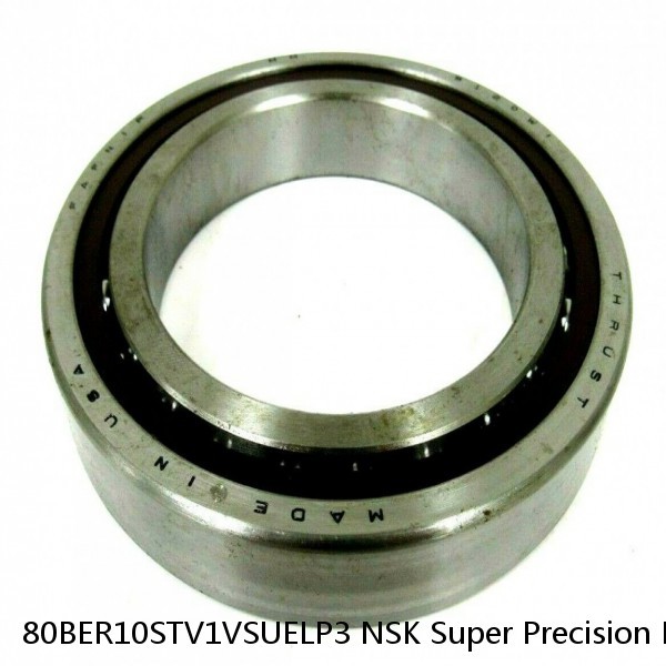 80BER10STV1VSUELP3 NSK Super Precision Bearings